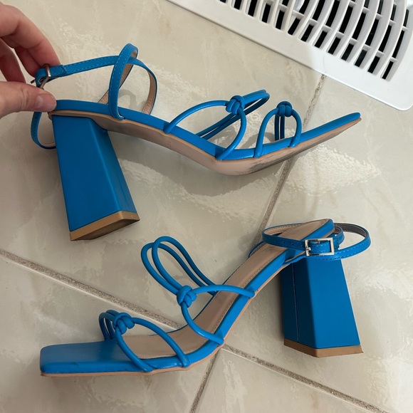 Raid Juliett Block Heel Sandals - Size 40 (fits like size US 8.5) Zara lookalike - Picture 7 of 9